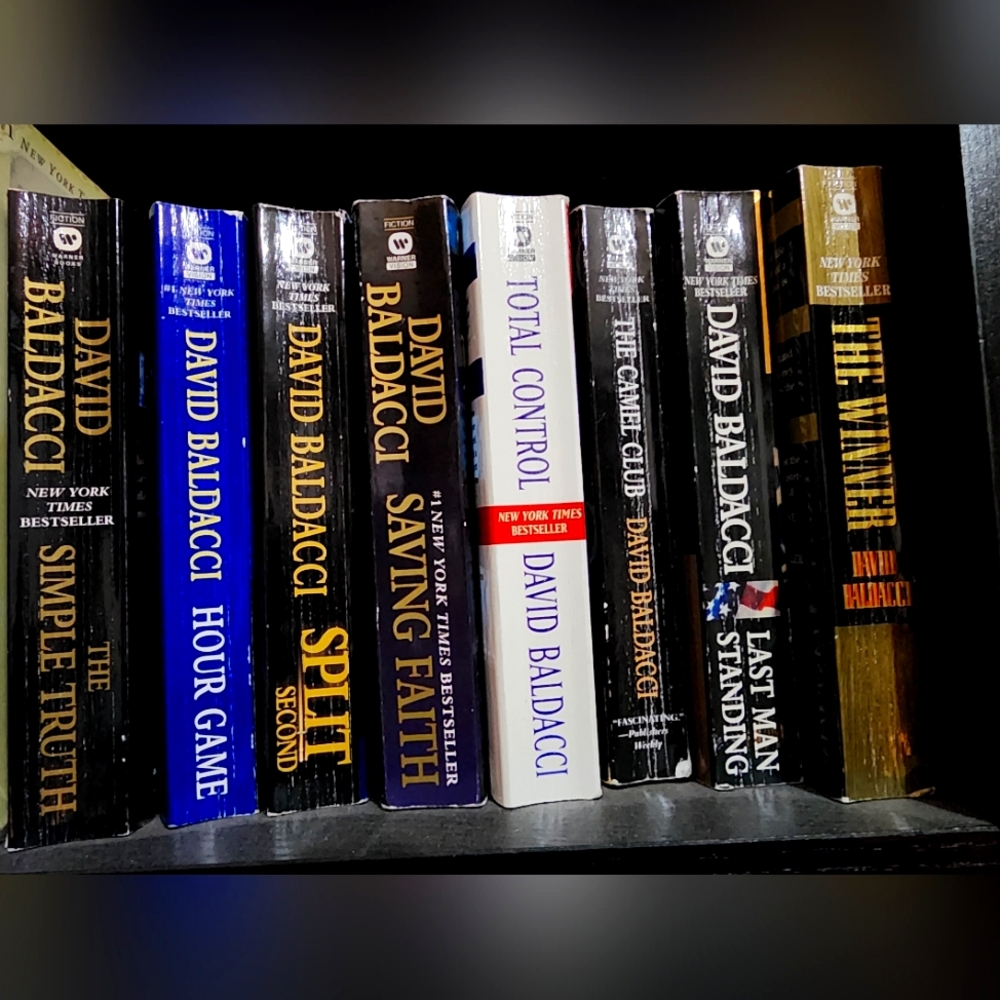 David Baldacci 8 Book Collection